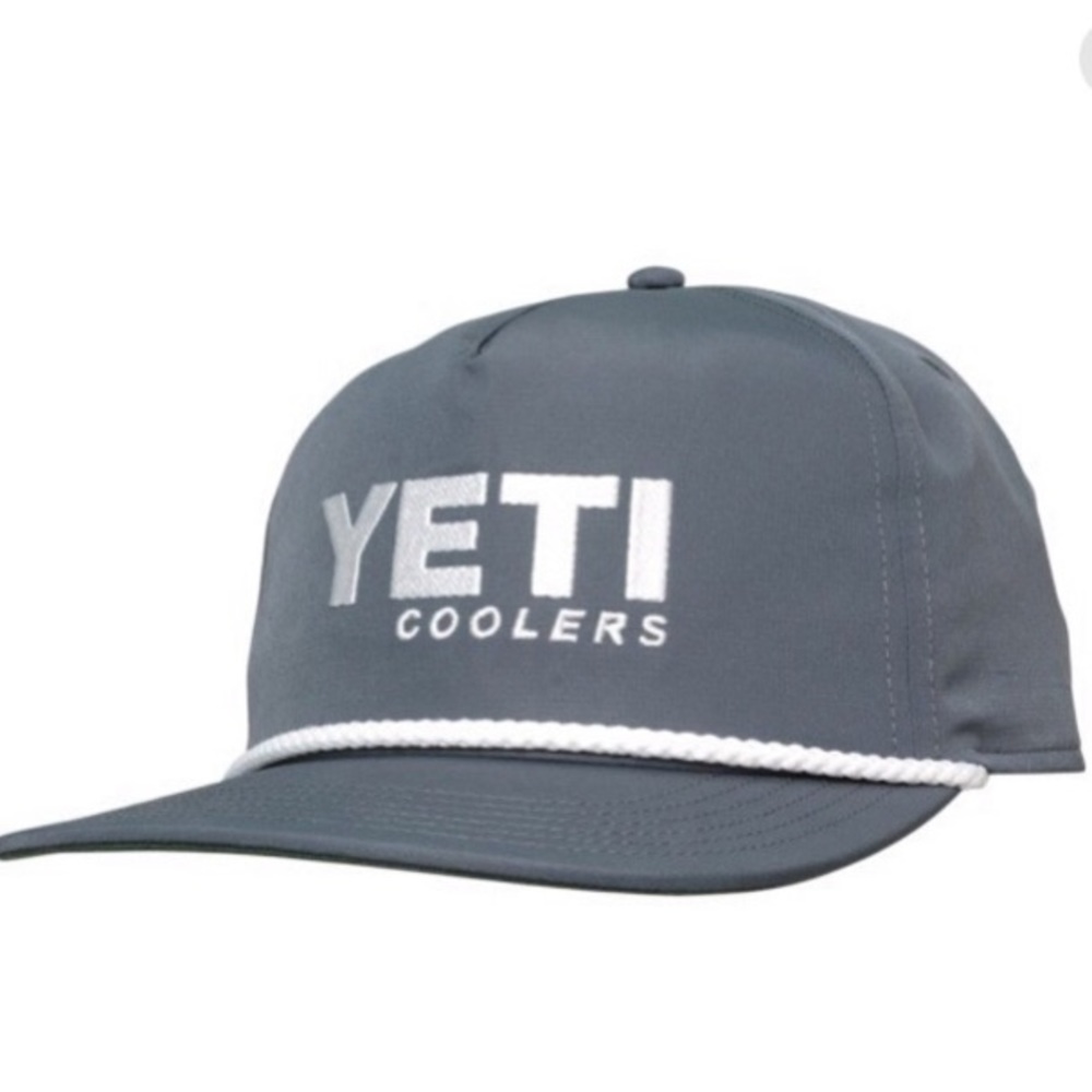 Yeti Coolers Rope Hat NWT Slate Gray